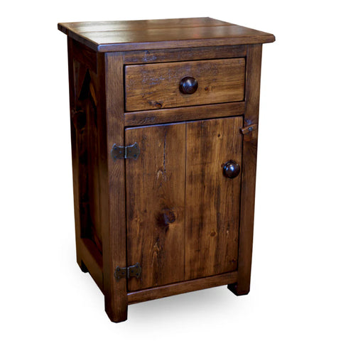 Barnboard 1 Drawer 1 Door Nightstand