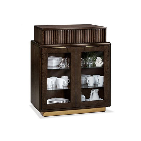 Lotus Glass Door Sideboard