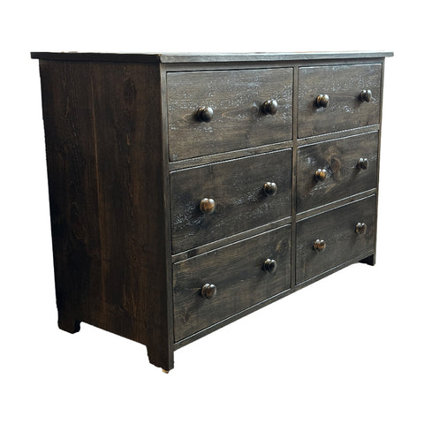 Farmhouse 6 Drawer Dresser