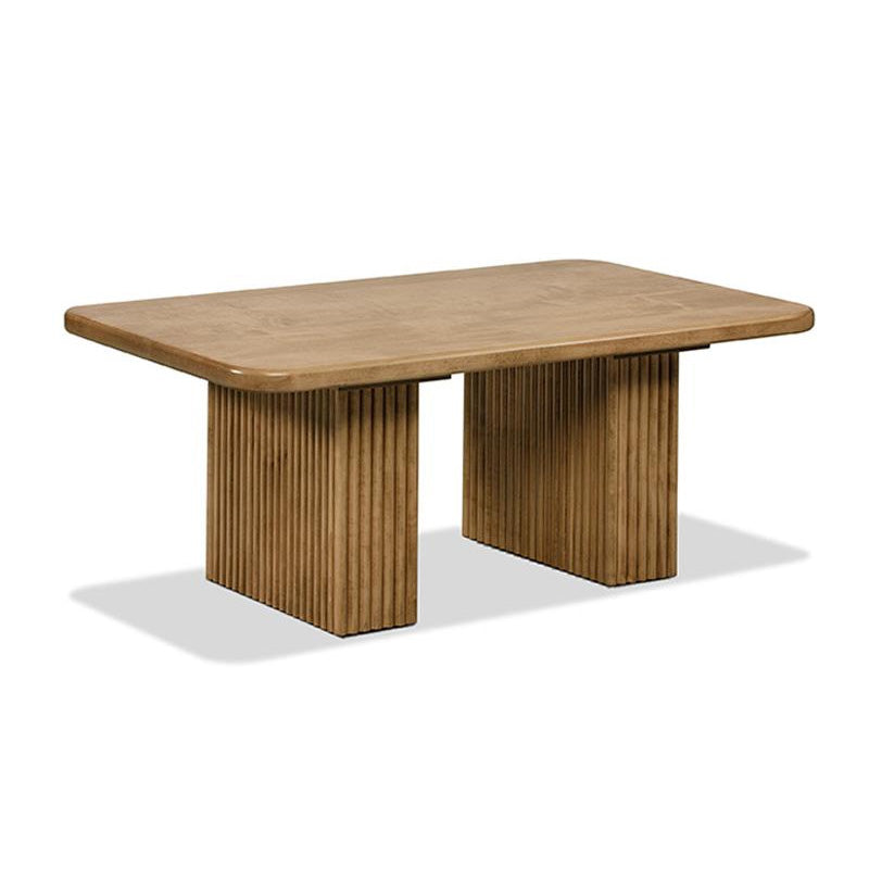 Lotus Pedestal Coffee Table