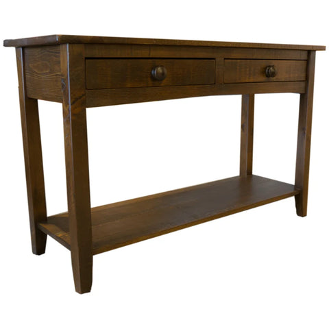 Barnboard 2 Drawer Hall Table