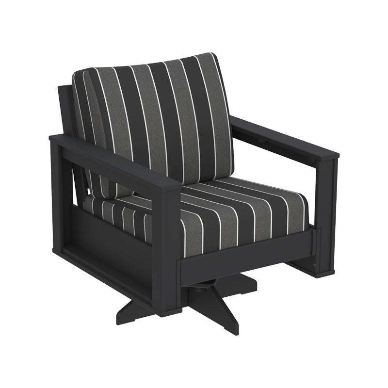Modern Swivel Arm Chair