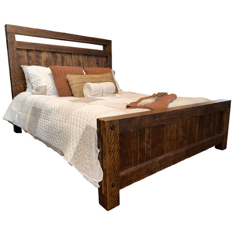 Timber Bed w/ Low Footboard