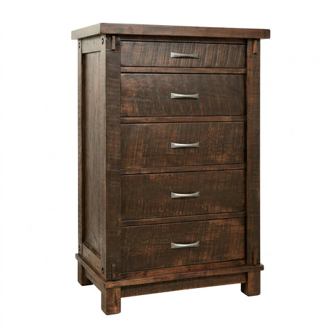 Timber 5 Drawer Highboy