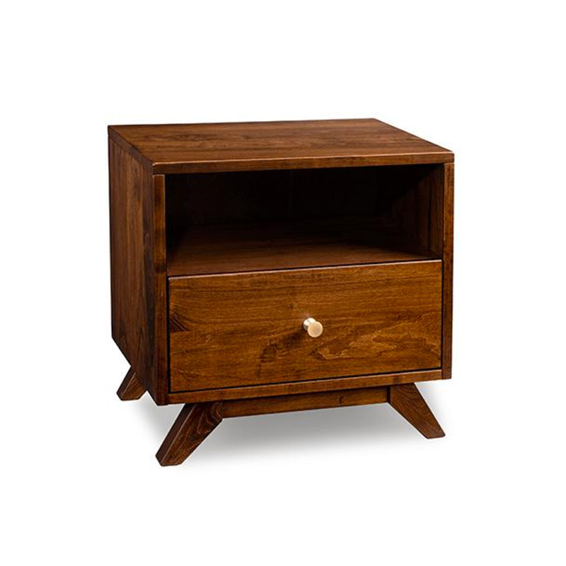 Tribeca Open Nightstand with Drawer