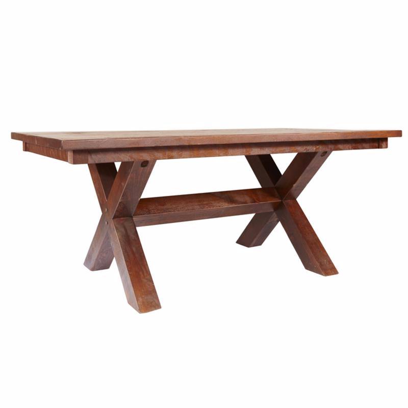 Barnboard Sawbuck Table