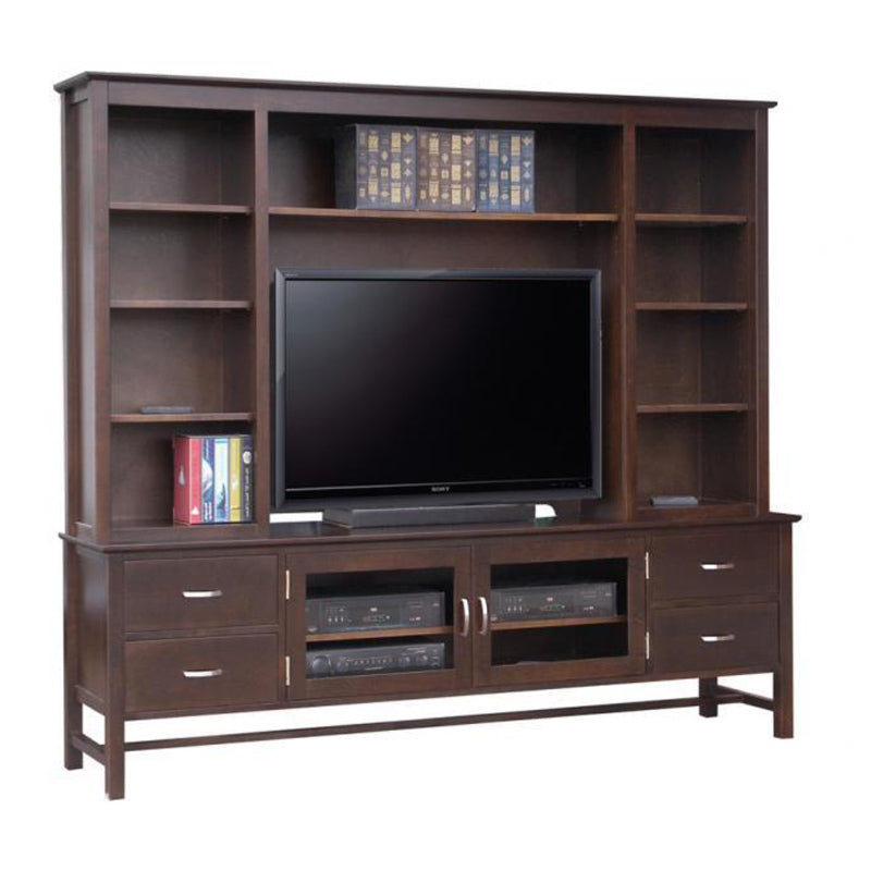 Brooklyn HDTV Stand with Hutch