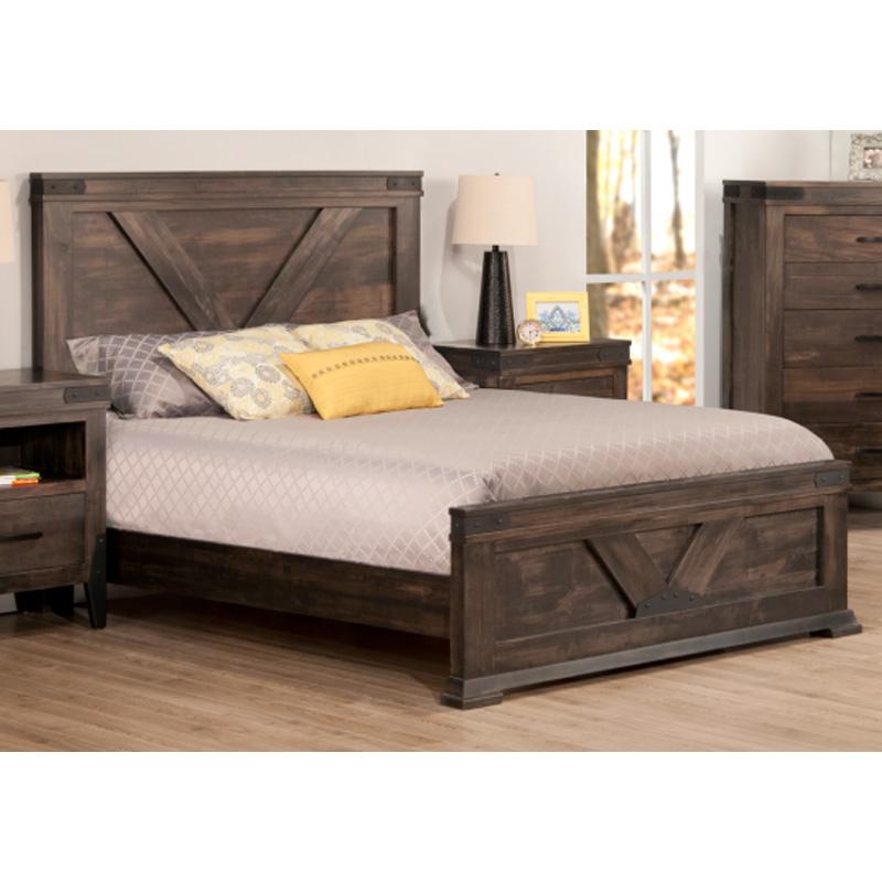 Chattanooga Bed with 22"H Footboard