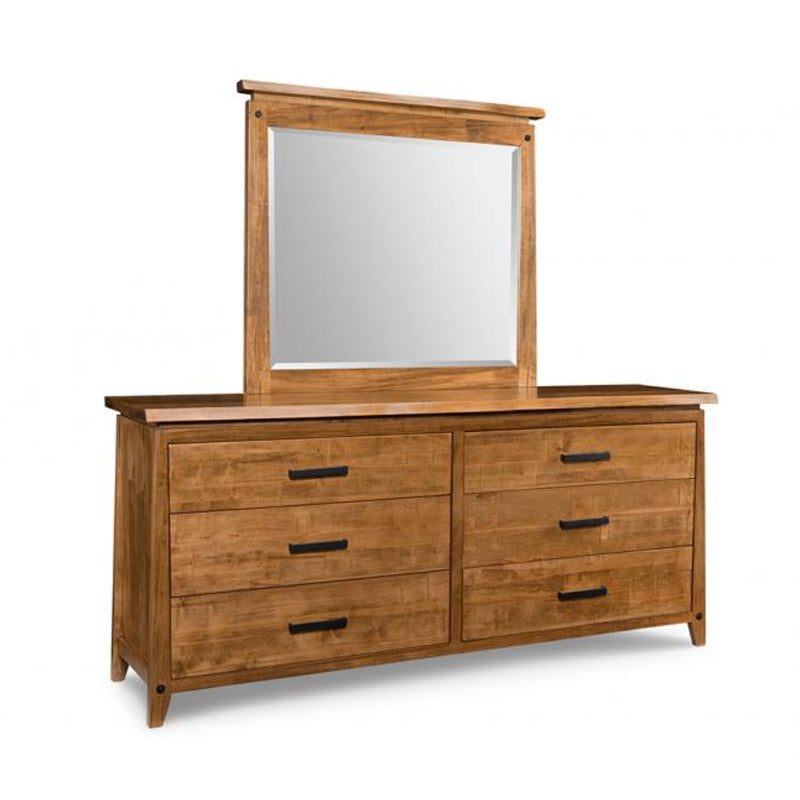Pemberton Long Dresser with Landscape Mirror