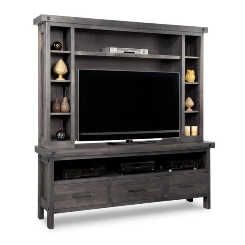 Rafters HDTV Stand with Hutch