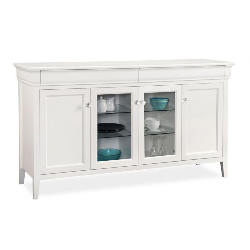 Monticello Sideboard with Glass Doors