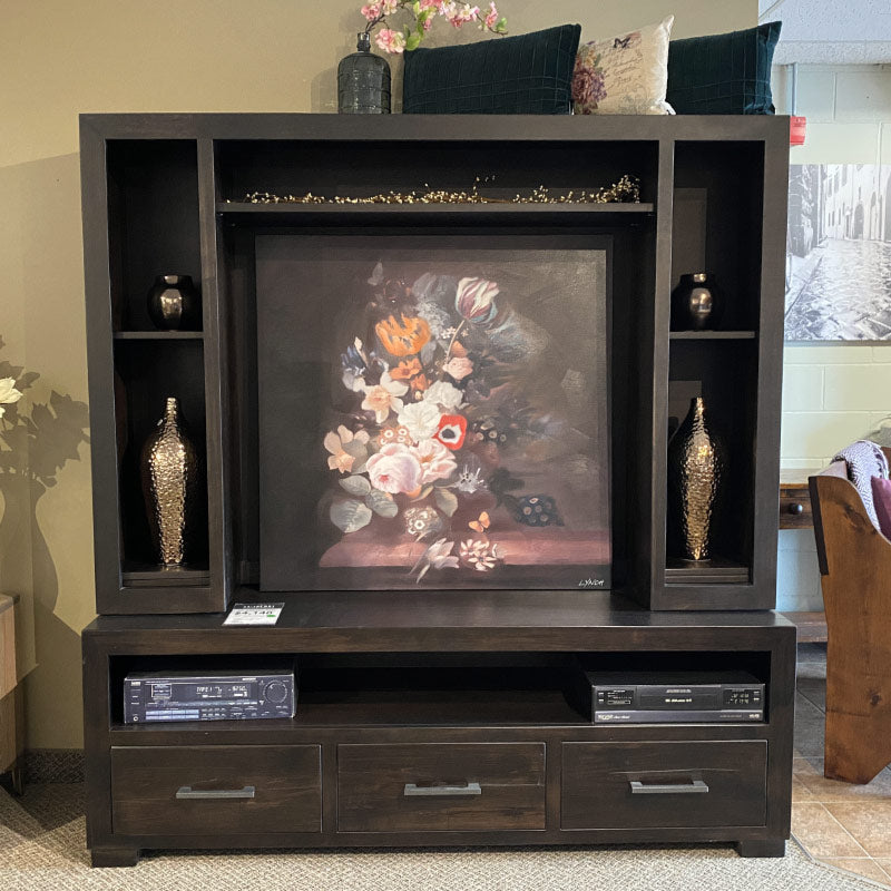 Steel City HDTV Stand and Hutch